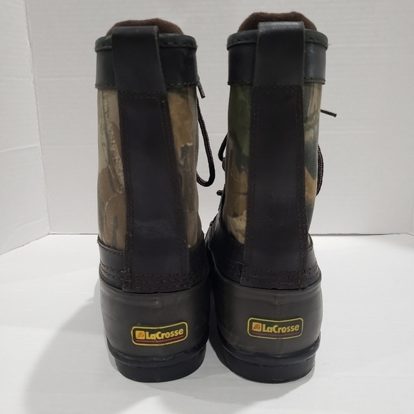 LaCrosse Men Thermolite Winter Camo Hunting Boots Size 6 - Picture 3 of 13